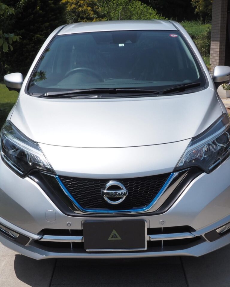 日産 NOTE セラミックコーティング。