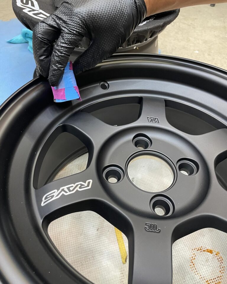 ホイールコーティング。