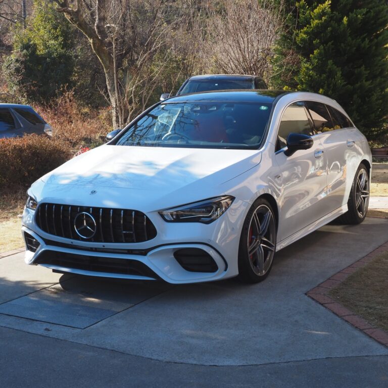 AMG A45S セラミックプロ 9H 東京都より セラミックコーティング