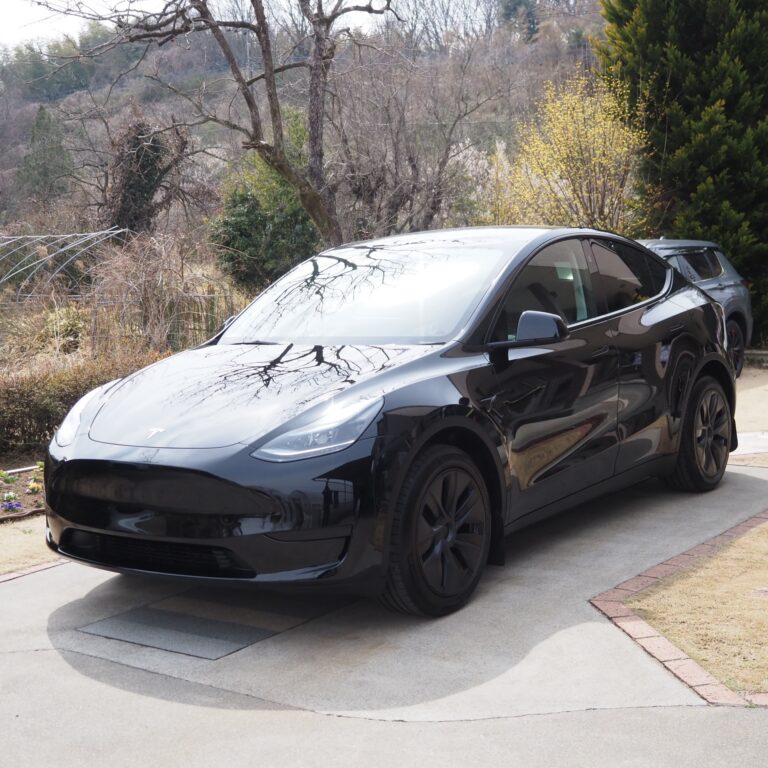 ⁡【テスラ Model Y】漆黒の輝きへ。最高峰セラミックグラフェンコーティング「igl coatings KENZO」施工事例（埼玉・嵐山 RANZAN BASE）
